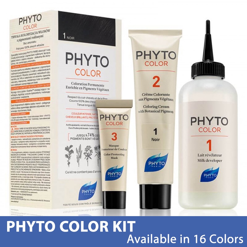*Clearance* Phyto Phytocolor AmmoniaFree and Botanical Permanent Hair Color Kit Available in