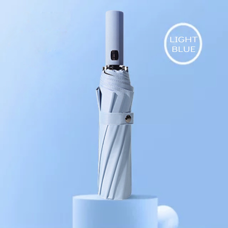 Automatic Umbrella 12 Ribs Bones Large Sunscreen UV Protection Super