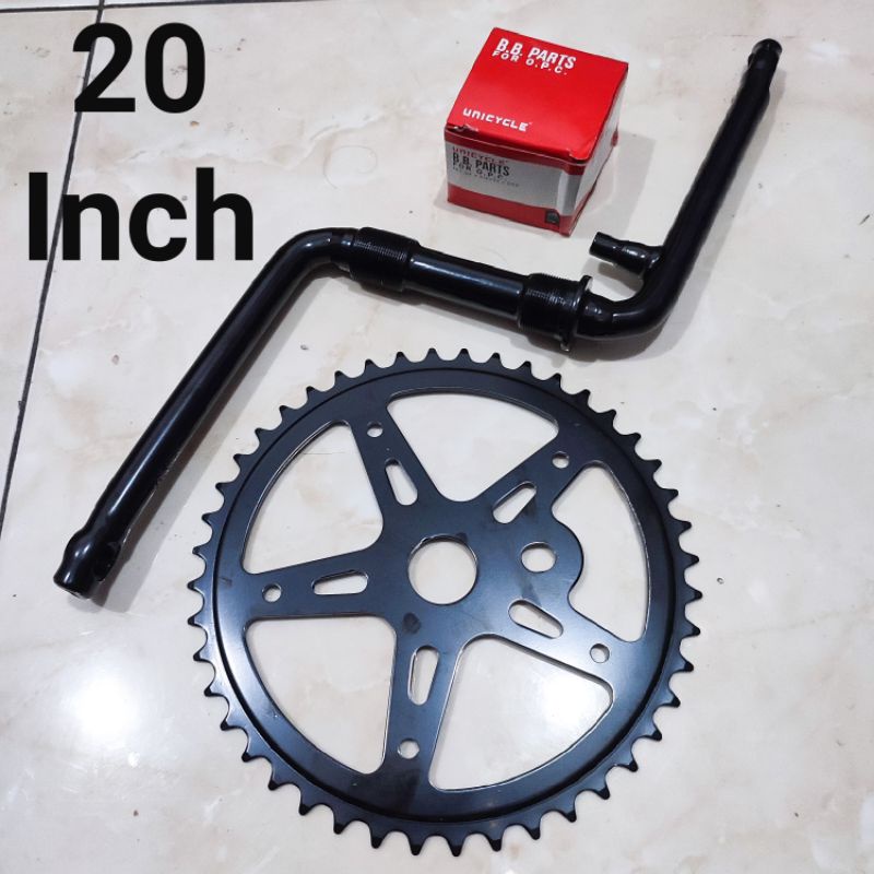 Unicycle Rotel Crank Gear Direct 20 Inch Children's Bike Complete Kom