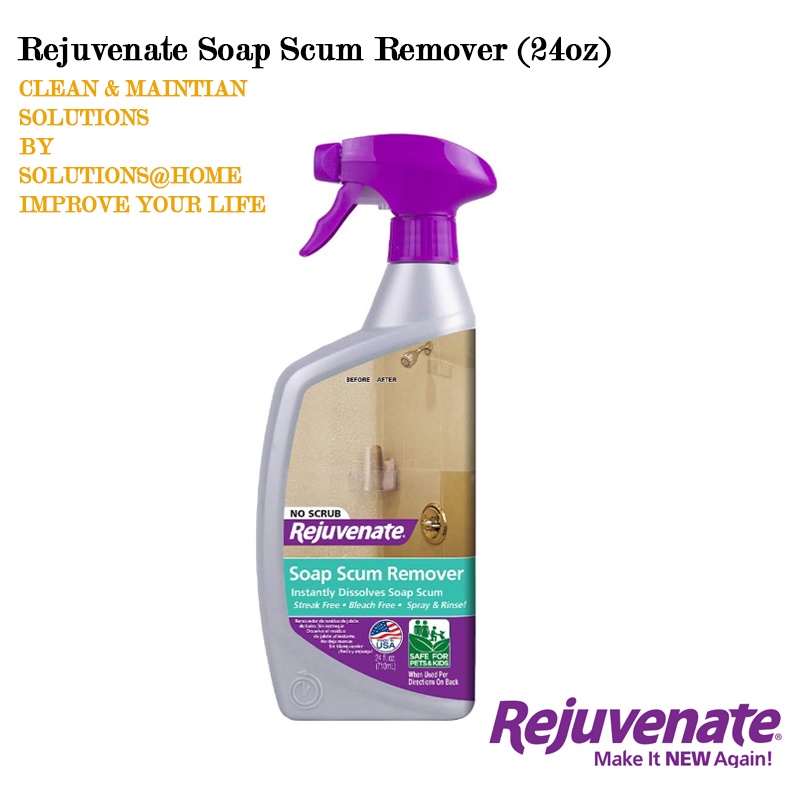 Rejuvenate Soap Scum Remover Scrub Free (24Oz) Shopee Singapore