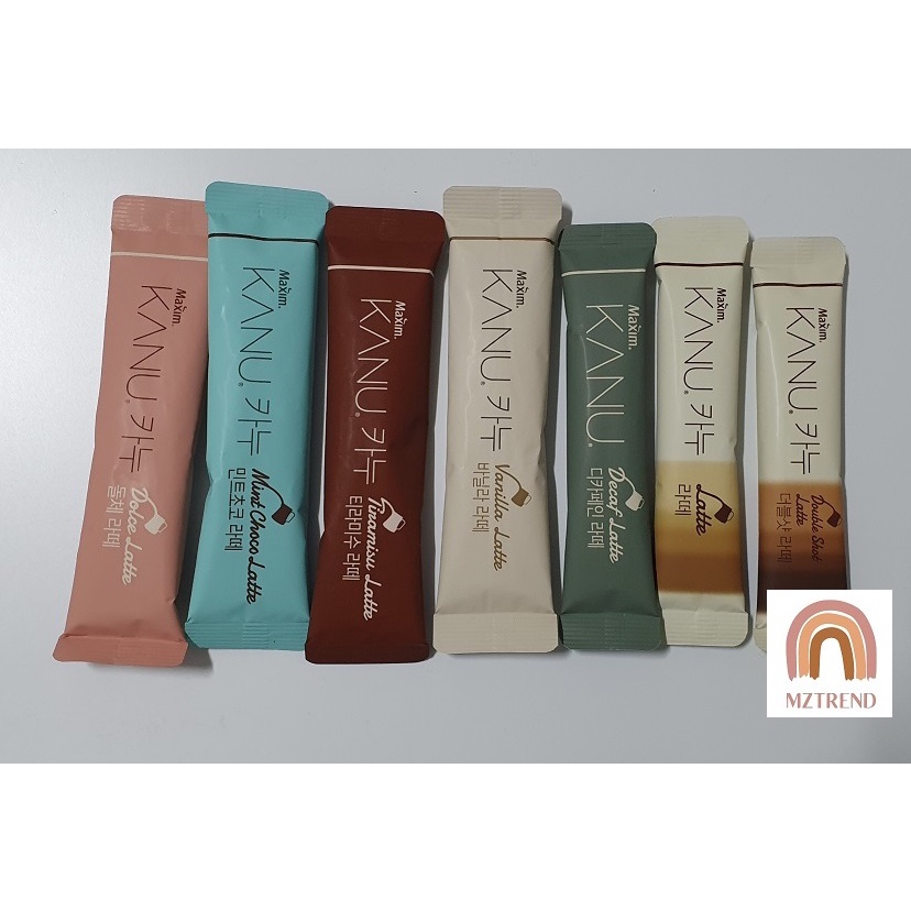 [Kanu] Kanu All Coffee Series/ Instant Coffee / Kanu 7 Flavors / Korean