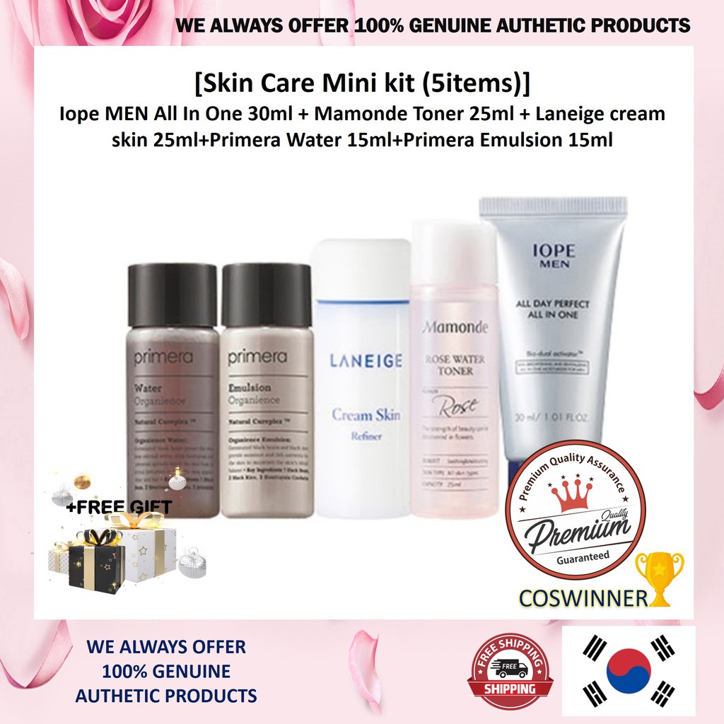 Laneige Skin Care Mini kit (5items) from korea | Shopee Singapore