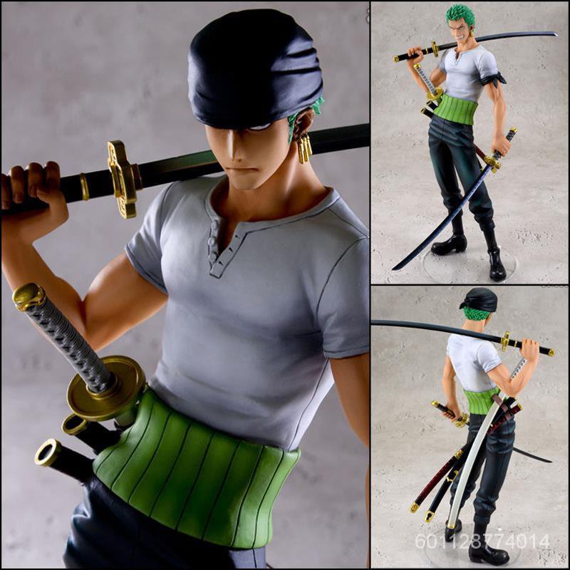 X.D Action Figurines One Piece Hand Office Straw Hat Luffy Essolon Joba