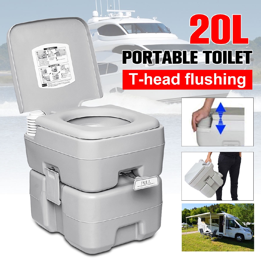 Mobile toilet Simple mobile toilet Emergency outdoor car plastic