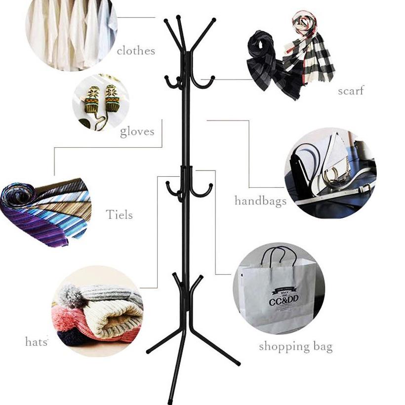 GANTUNGAN Hot Selling_Unique Stand Hanger COATRACK Clothes Hangers