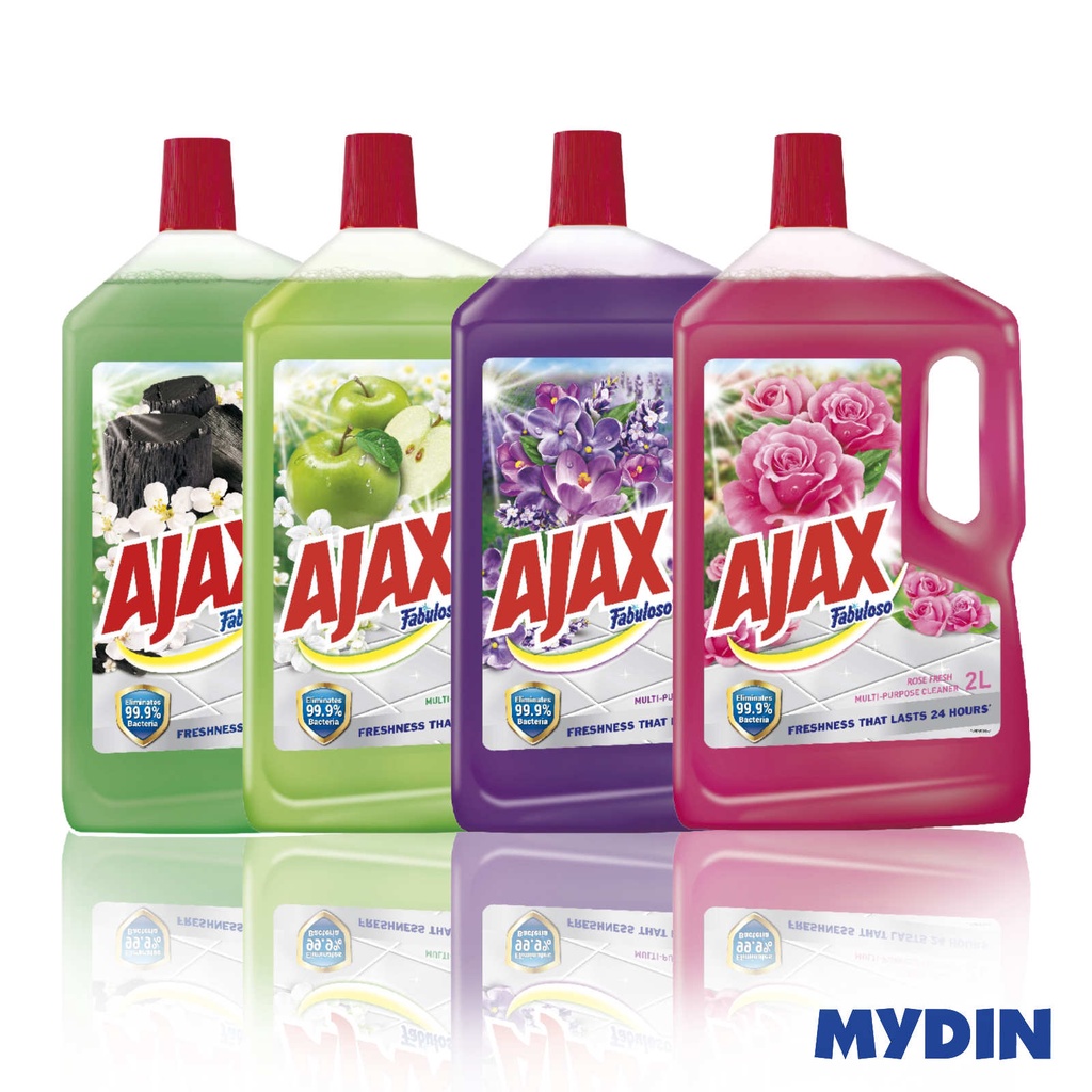 Ajax Fabuloso Floor Cleaner Liquid 3 Variants (2L) Shopee Singapore