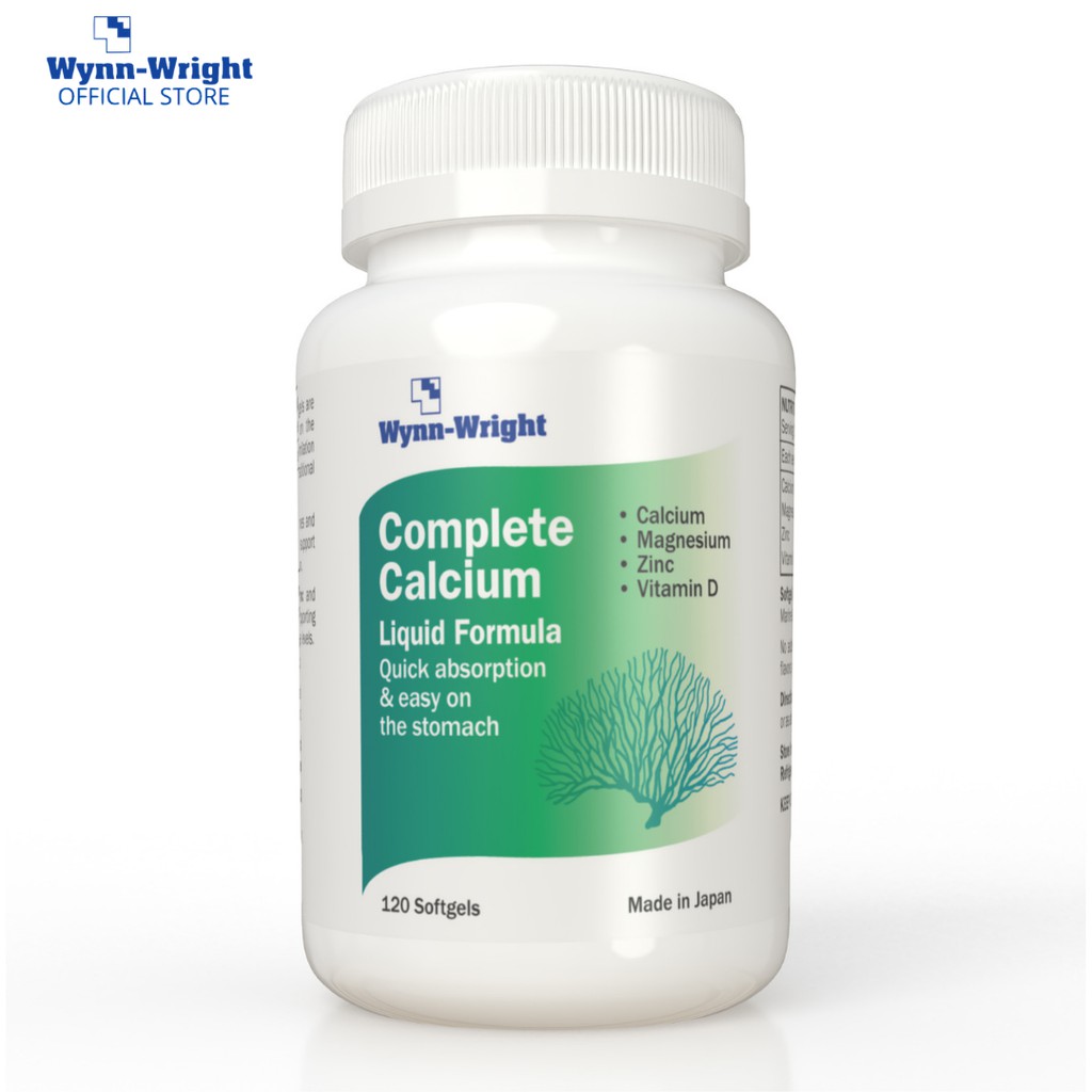 WynnWright (4in1) Complete Calcium Supplement +Zinc, Magnesium, D3