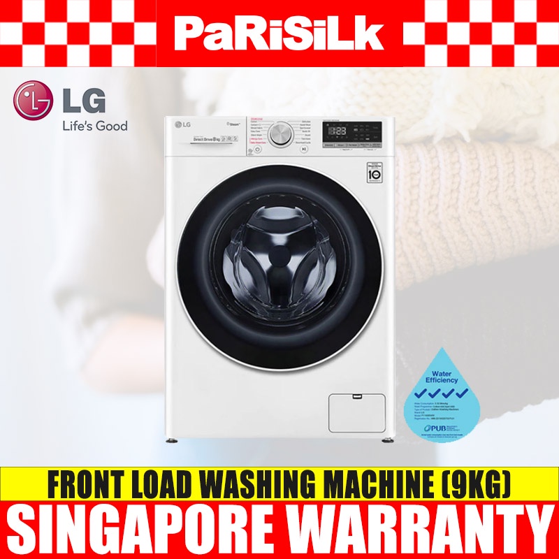 LG FV1408S4W Front Load Washing Machine (8kg) Shopee Singapore