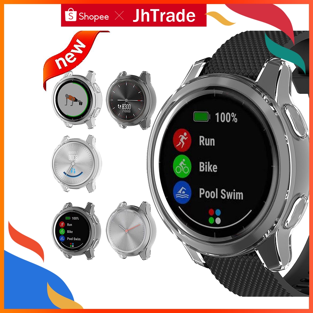 Cover Case for Garmin Vivoactive 4 4s/GarminActive S/Vivomove 3 3S Luxe