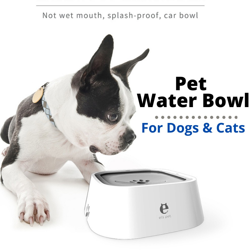 【SG】NoSpill Pet Water Dispenser Pet Water Bowl Dog Water Bowl Cat