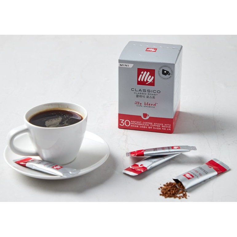 [illy] MINI CLASSICO CLASSIC ROAST (1g X 30pcs) Instant Coffee sticks