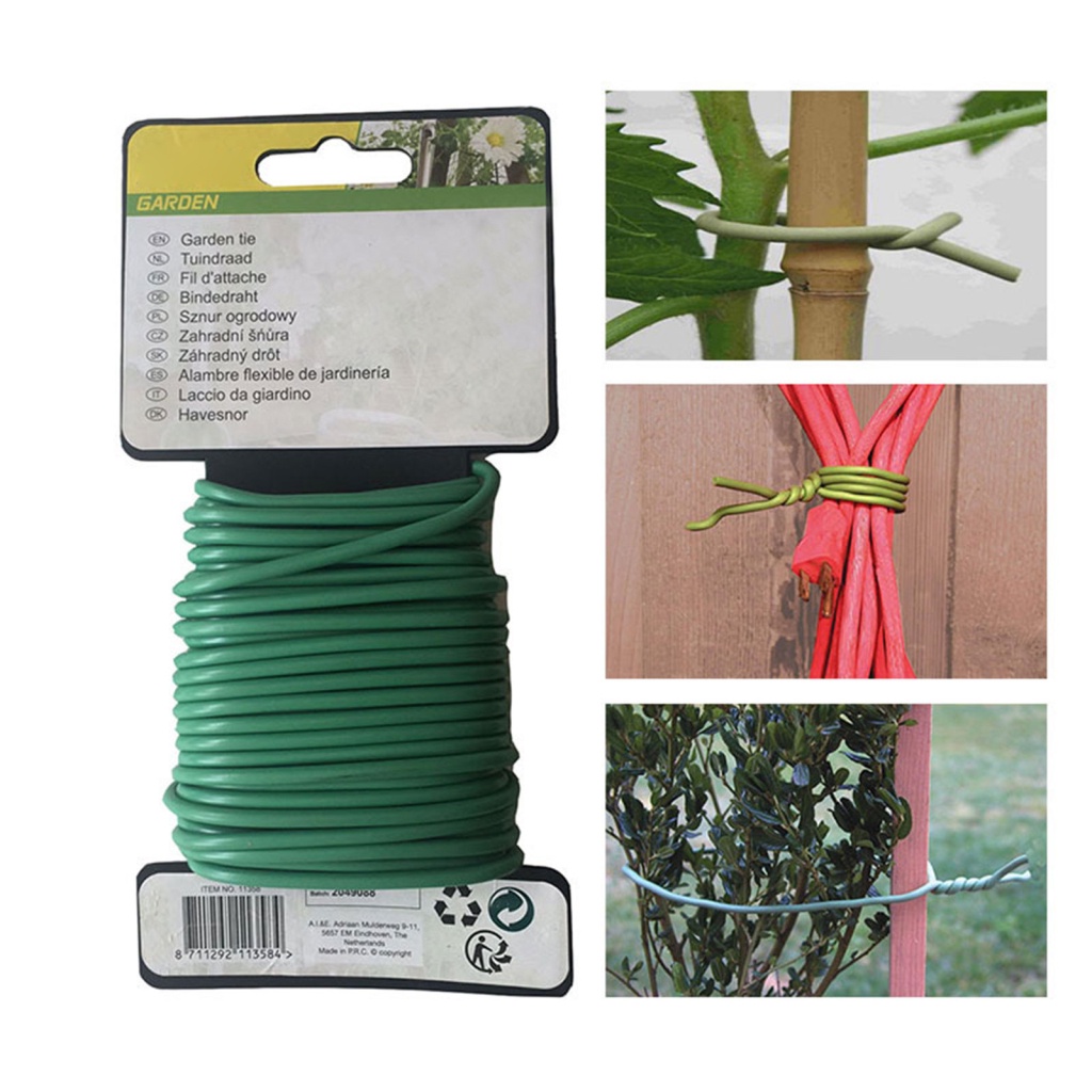 [herebuy] Garden Tie Climbing Plants Cable Plastic Wire String