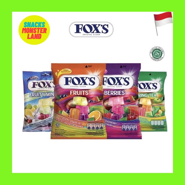 [CLEARANCE 07/23] HALAL Fox's Crystal Clear Candy (Gula Gula Fox's