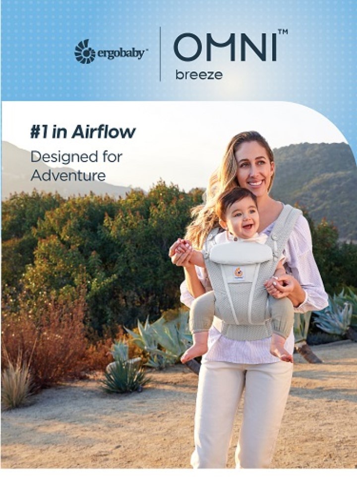 Ergobaby Omni Breeze Baby Carrier (12 Designs) | Shopee Singapore