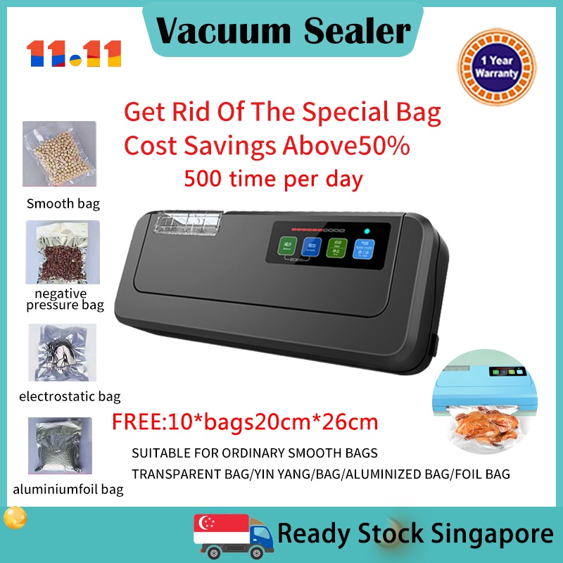 Ronegye Vacuum Sealer Household Fresh Food Saver Vacuum Packag Sealing