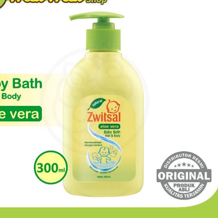Zwitsal Aloe Vera Baby Bath Hair and Body 200ml/450ml/ 600ml Guaranteed