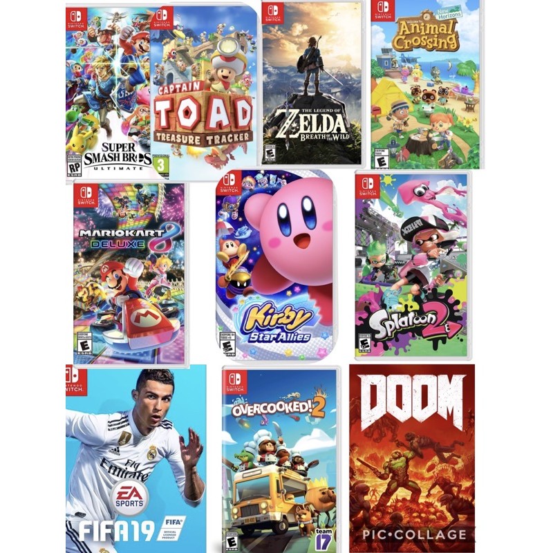 Nintendo Switch Games Rental Shopee Singapore