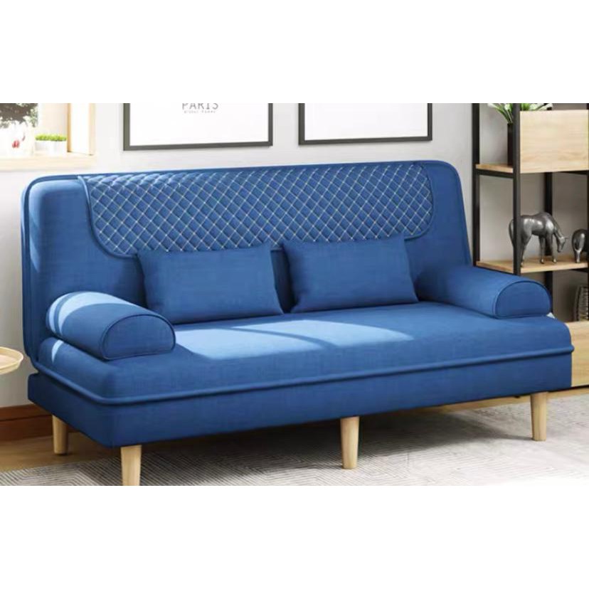 Apartment Folding Sofa Bed Multifunction Fabric Folding Bed (Free