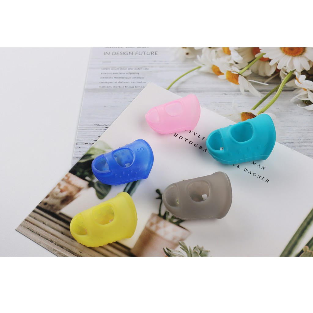 2 Pieces Kalimba Pick Fingers Guitar Thumb Finger Picks Protector