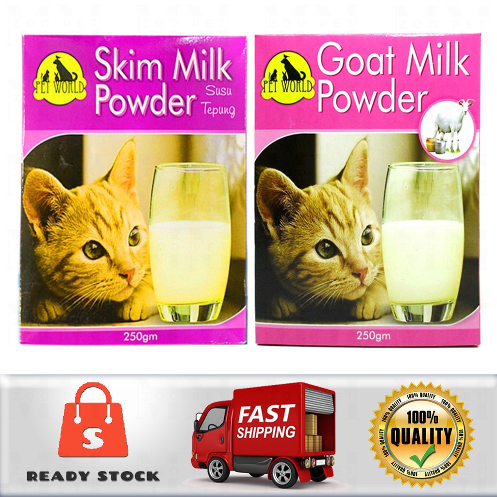 Pet Would (Skim Milk/Goat Milk/Cat Milk/Susu Kucing/Susu Tepung/Susu