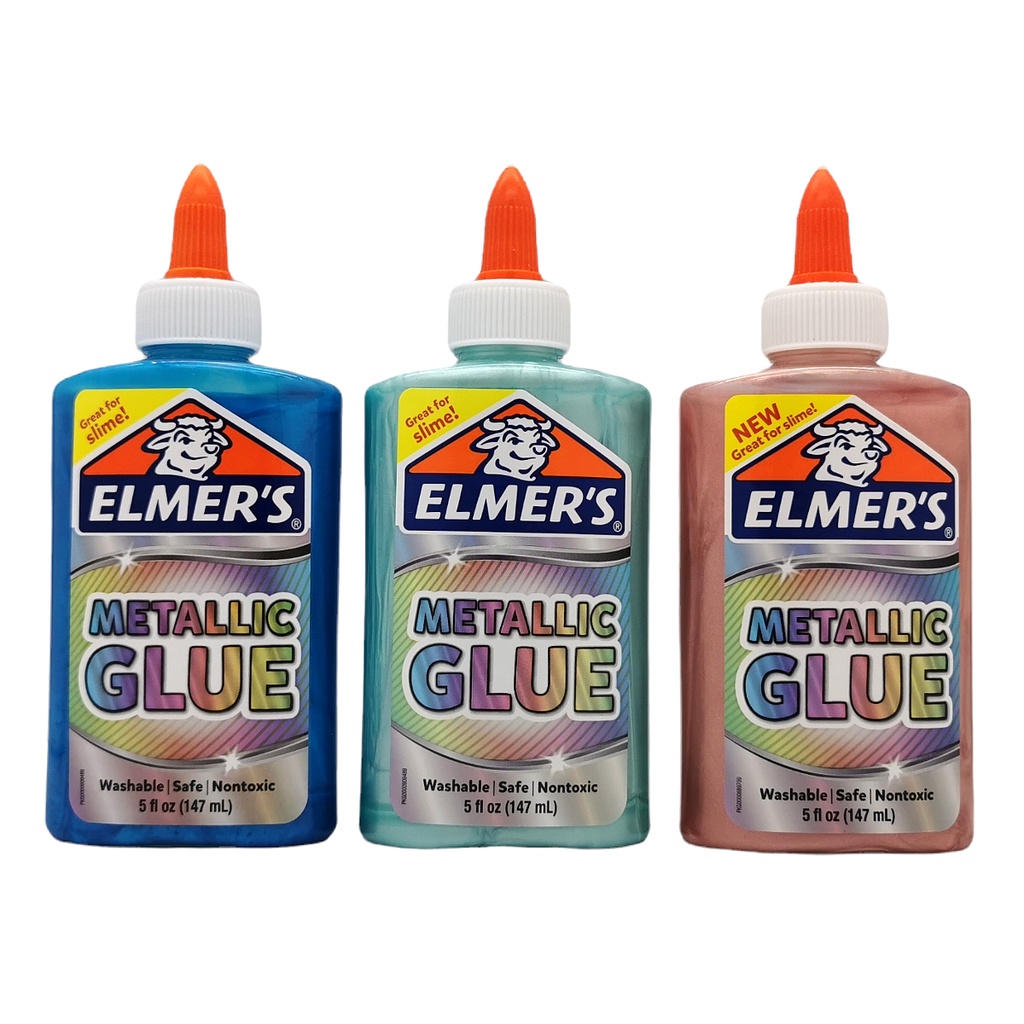 Elmer's Metallic Washable Colour Liquid Glue 5oz(147ml) 20782XX