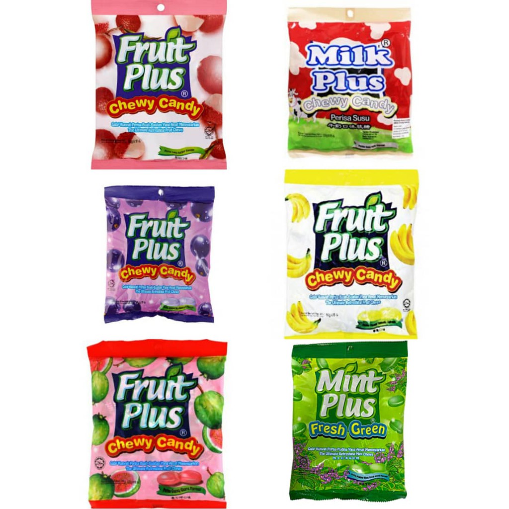 FRUIT PLUS CHEWY CANDY/MINT PLUS CHEWY CANDY 150G Shopee Singapore