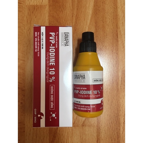 Pvp Iodine Wound Disinfectant Solution 10 100ml Shopee Singapore
