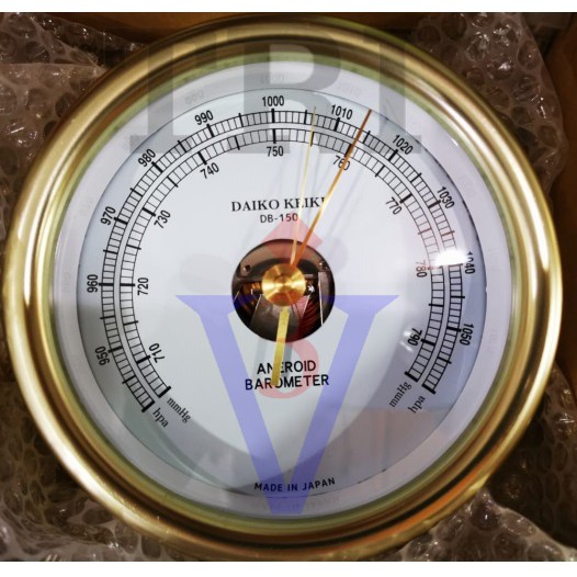 Barometer aneroid daiko DB150 atmospheric pressure, Air pressure