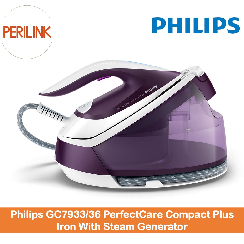 Philips PerfectCare Compact Plus Iron With Steam Generator GC7933/36
