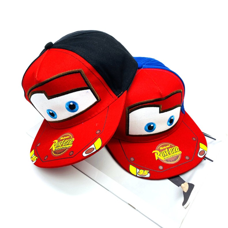 Children's Caps Car Story Children's Snapback Baseball Cap with Flat