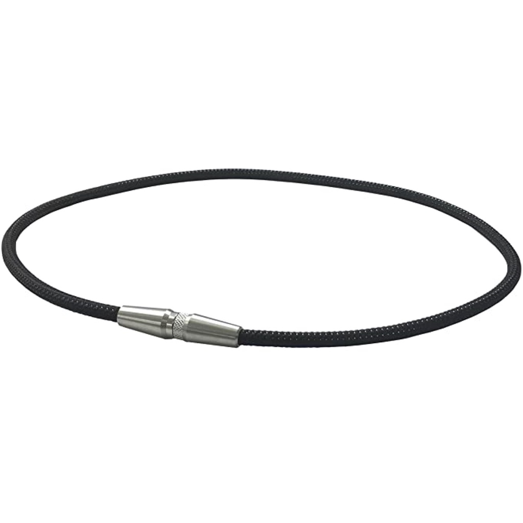 Phiten Necklace RAKUWA Neck X50 AG Lauret Silver 50cm Aqua Gold x Aqua