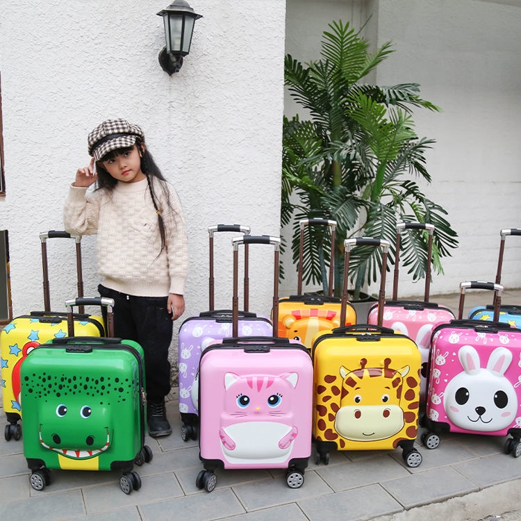 Children's Luggage Female 18Inch Suitcase Cute Baby Trolley Case 20