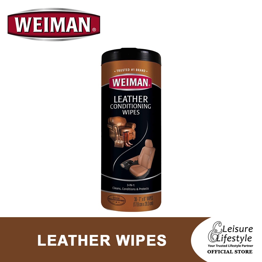 Weiman Leather Wipes (30 Sheets) Shopee Singapore