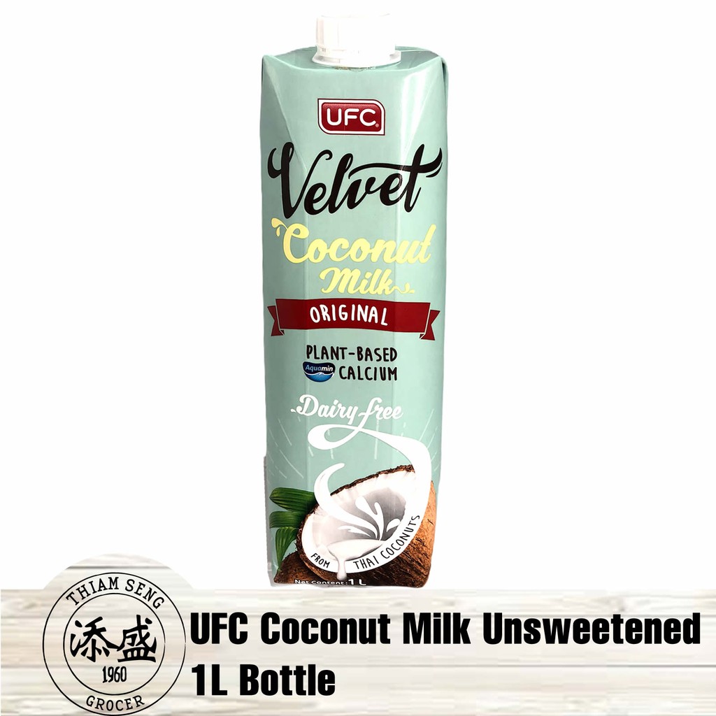 UFC Velvet Coconut Milk Original 1L [Local Seller! Fast Delivery