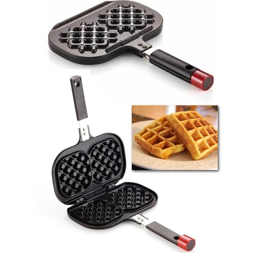 Happycall Waffle Maker Die Cast Double Pan Durable NonStick Surface