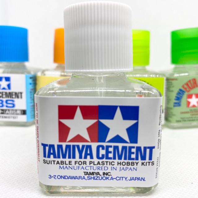 TAMIYA Cement Glue (Lego Abs Blue Bottle) (Only Plastic Model Not