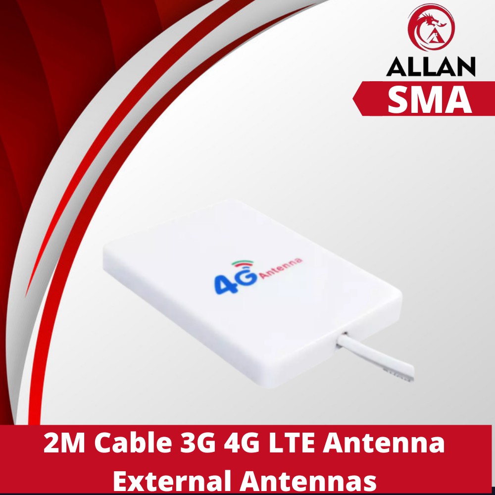Allan 2M Cable 3G 4G LTE Antenna External Antennas 4G LTE Router Modem