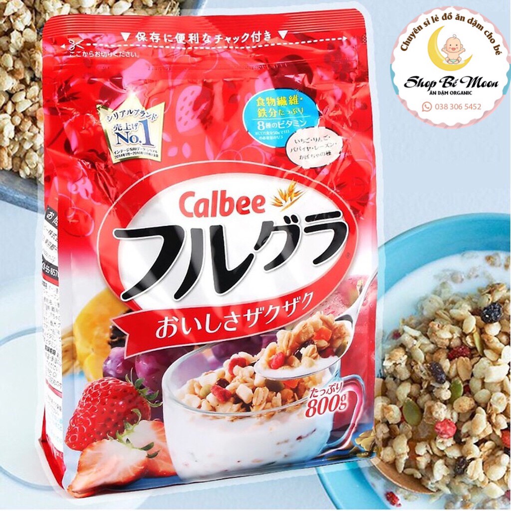 (DATE 10 / 2022) Calbee Cereal Japanese Weight Loss Diet Mixed Fruit