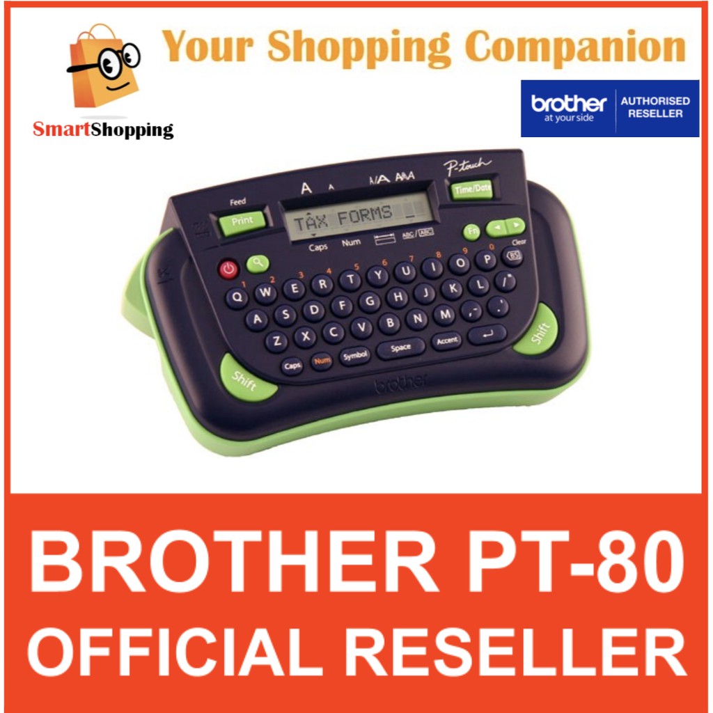 (Original) Brother PT80 Label Printer Shopee Singapore