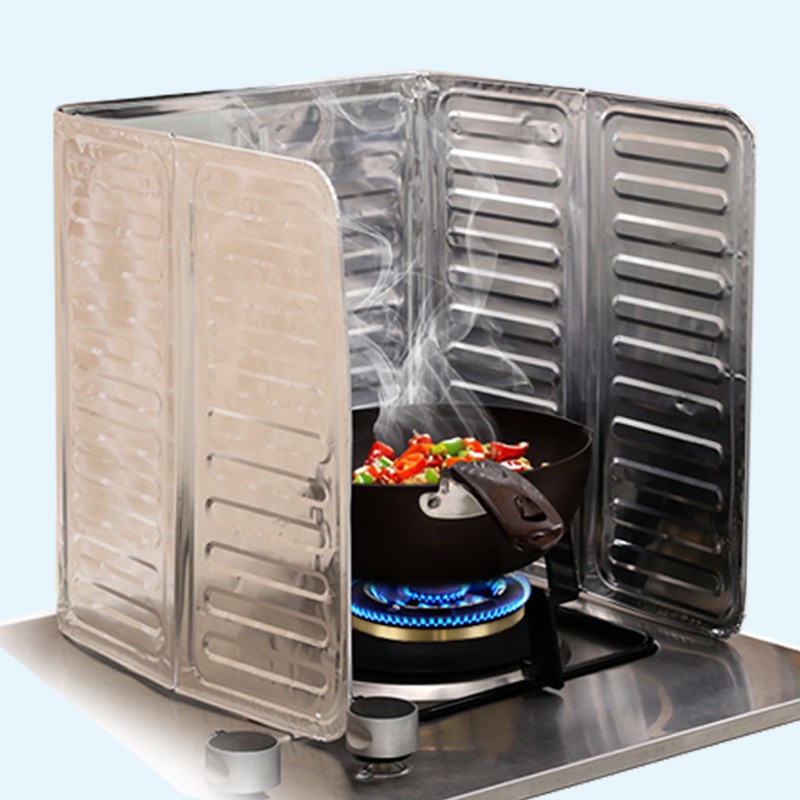 Grease barrier board to block fire, gas stove, kitchen oil shielding