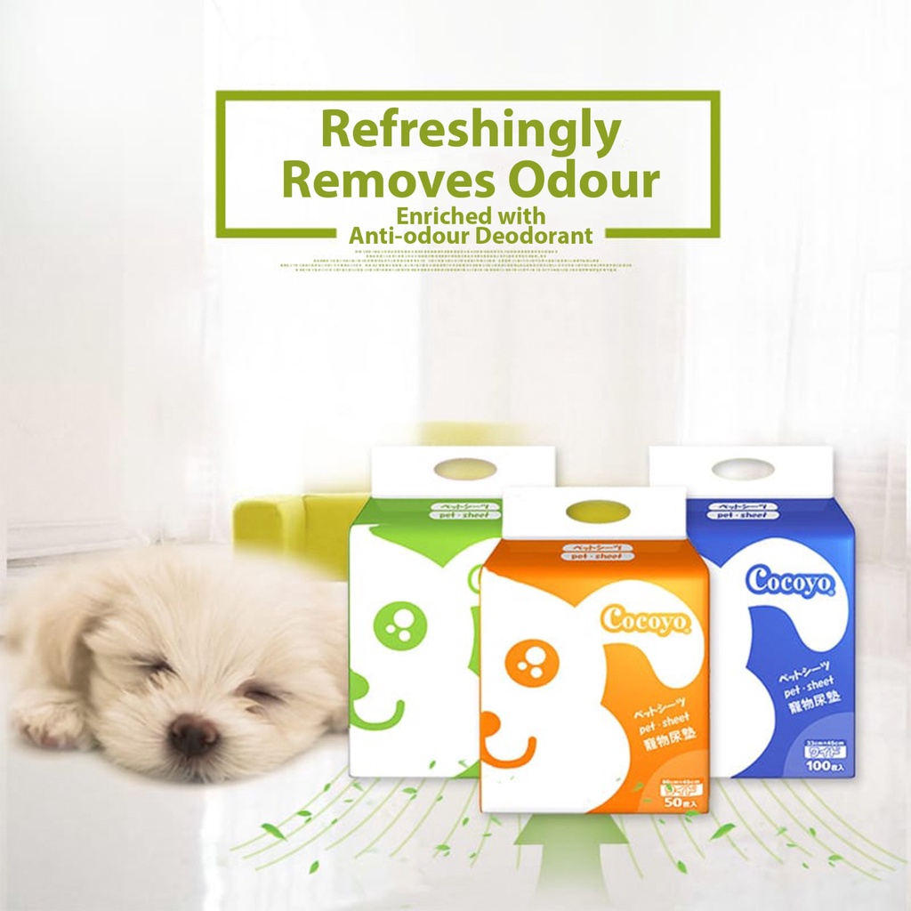 Cocoyo Ultra Absorbent Pee Sheets (8 Packs) Shopee Singapore