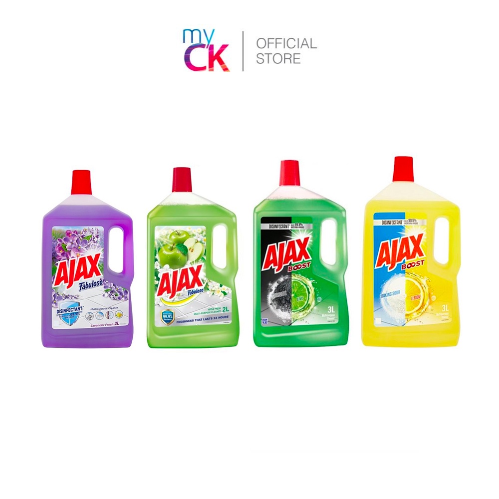 (Bundle of 2) Ajax Floor Cleaner 2L/3L Shopee Singapore