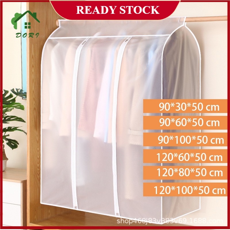 【🚚SG Ready Stock🚚】Clothes Cover Wardrobe Organiser PEVA Dustproof