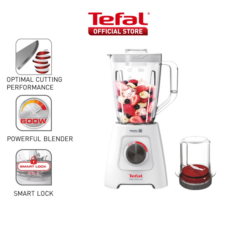 Tefal Blender Blendforce BL4271 600W, 2 speeds and pulse, 2L plastic