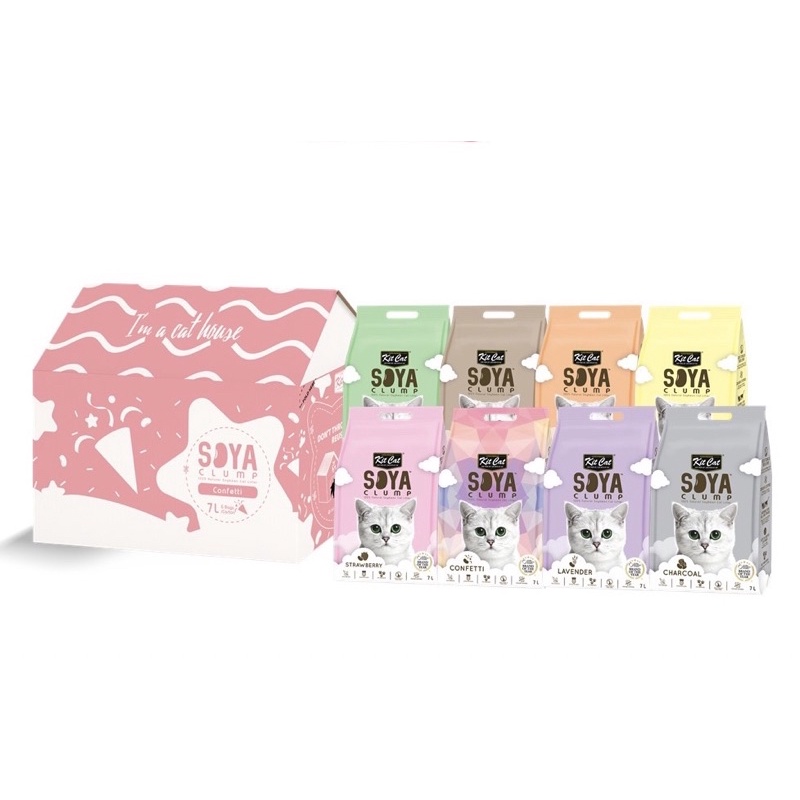 Kit Cat Soya Cat Litter(7L x 6) [Carton Deal] Shopee Singapore