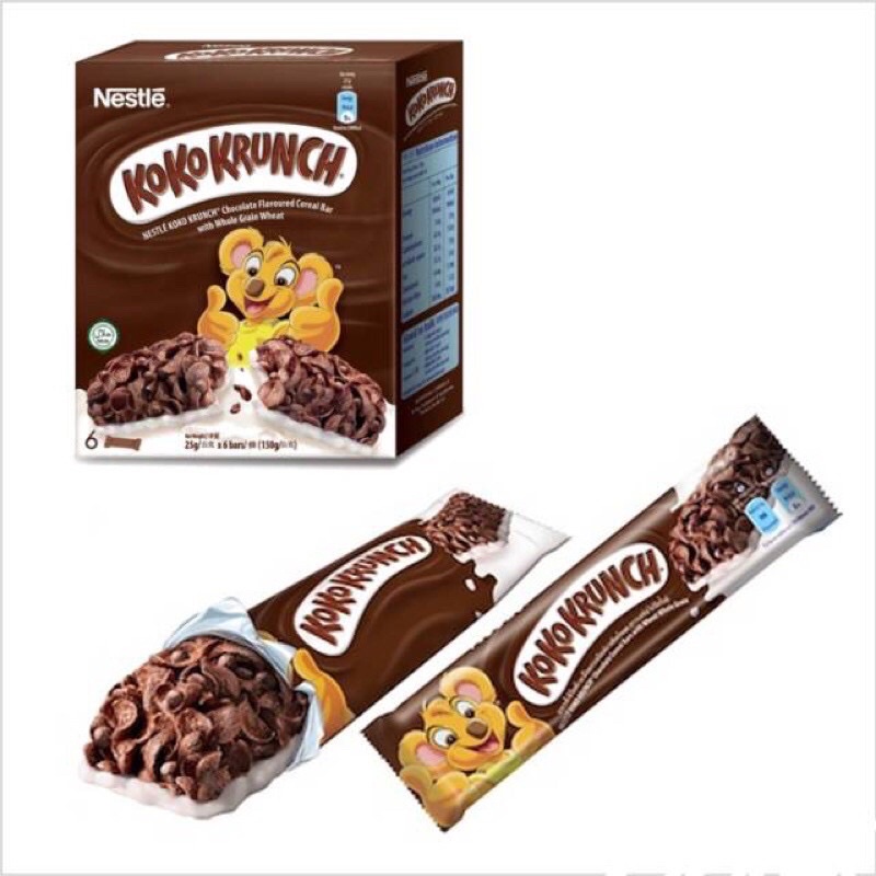 Nestle KOKO KRUNCH CEREAL BAR Shopee Singapore
