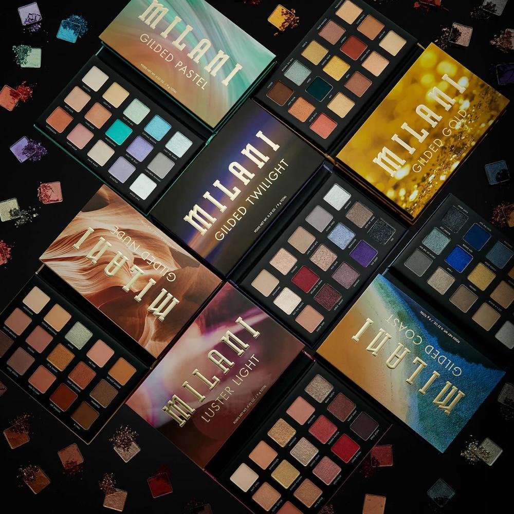 Milani - Milani Gilded Nude Hyper Pigmented Eyeshadow Palette 9g | Shopee Singapore