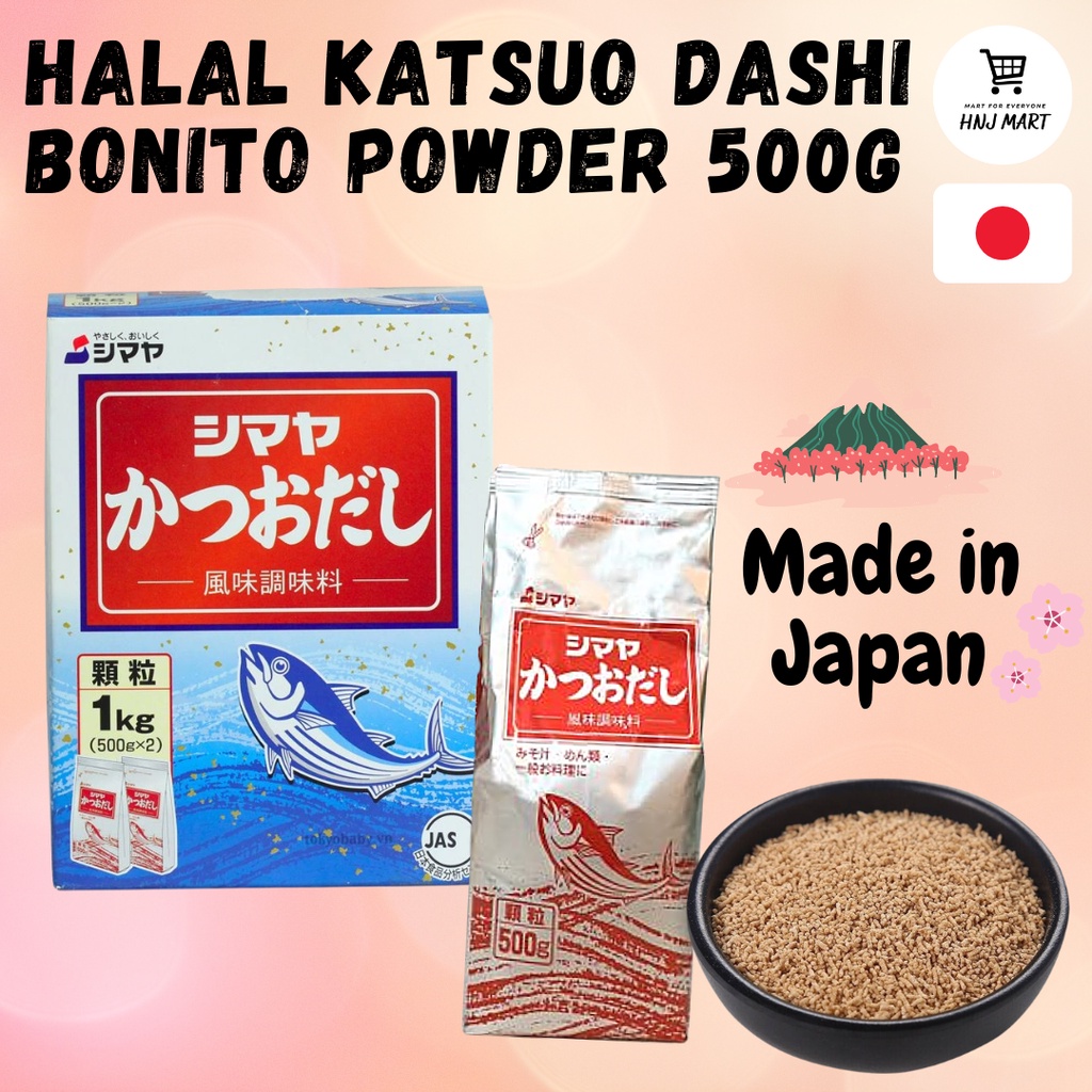 Halal Hondashi Bonito Powder 500g Bonito Powder Instant Dashi Halal