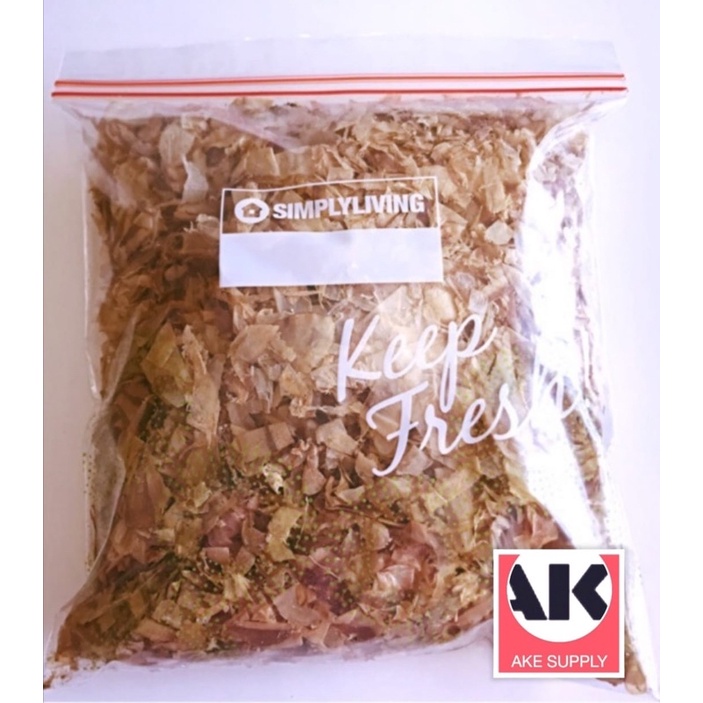 bonito flakes katsuobushi 25g, 50g, 100g, 200g & 250g halal Shopee