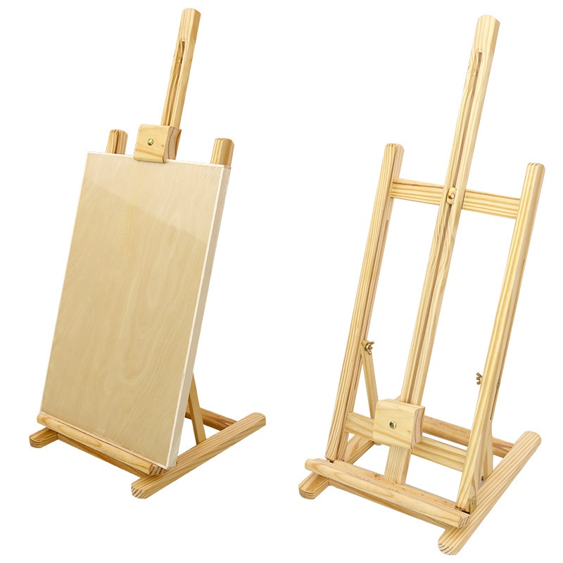 Wooden Table Easel Desktop Easel For Oil Painting and Acrylic Painting